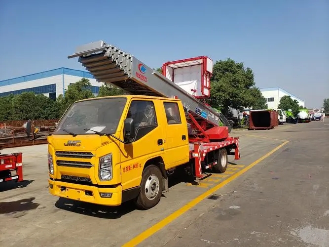 大城县附近云梯车出租 砂石搬运